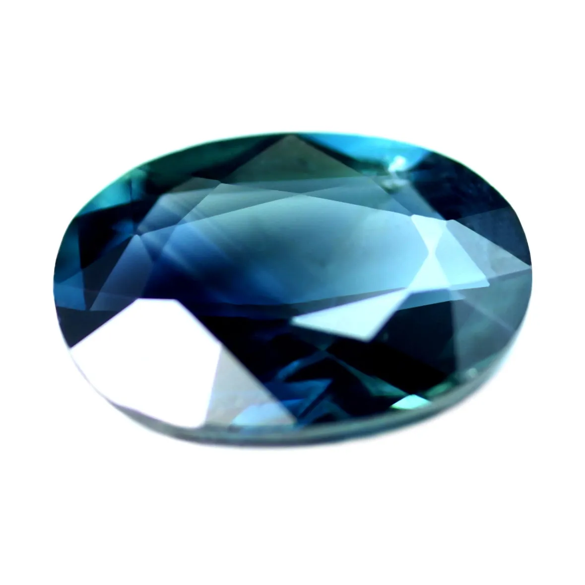 0.58ct Certified Natural Teal Sapphire