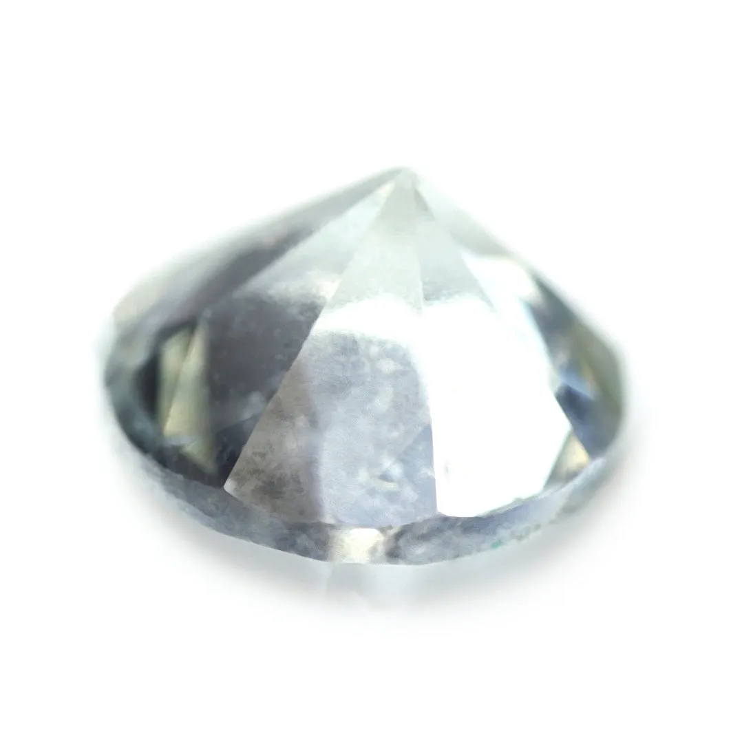 0.58ct Certified Natural White Sapphire