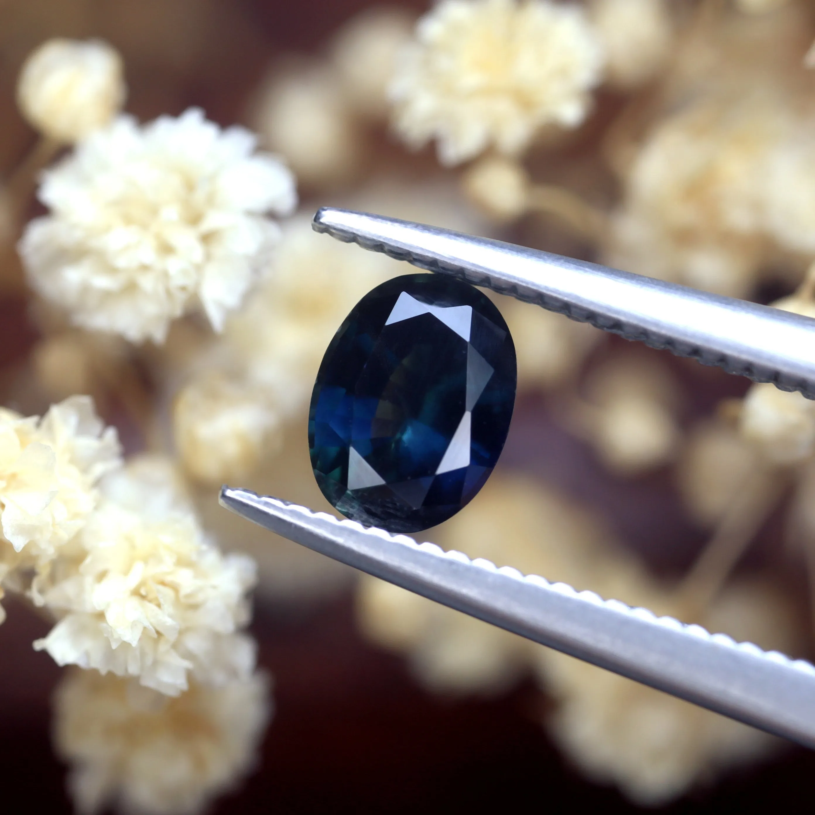 0.59ct Certified Natural Blue Sapphire