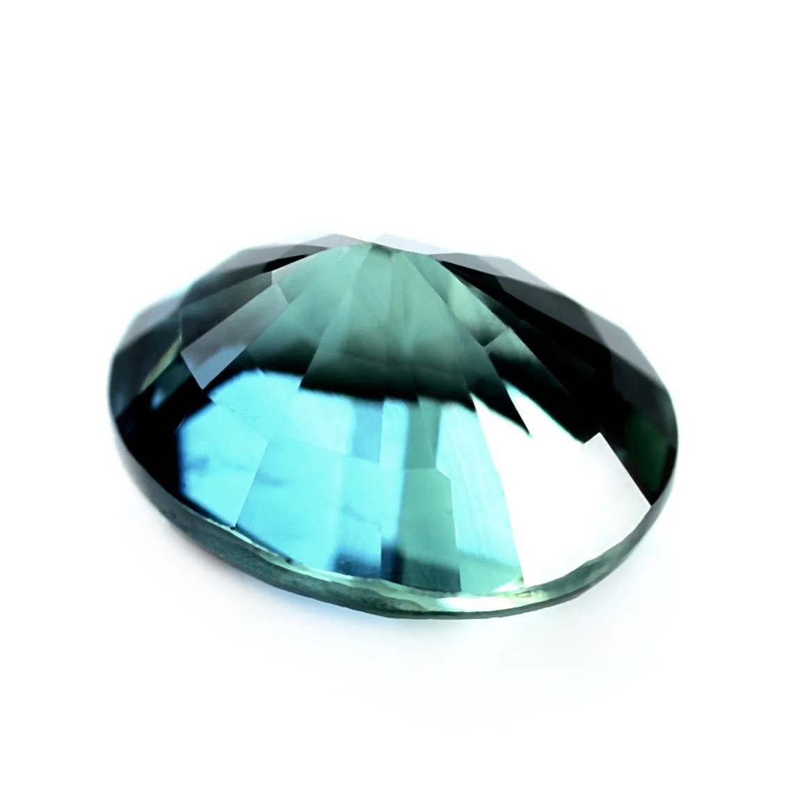 0.59ct Certified Natural Teal Sapphire