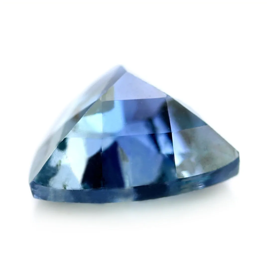 0.59ct Certified Natural Teal Sapphire