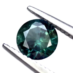 0.60ct Certified Natural Teal Sapphire