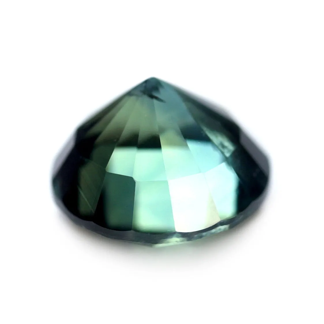 0.60ct Certified Natural Teal Sapphire