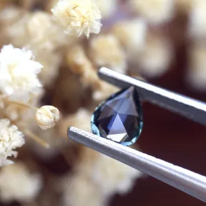 0.60ct Certified Natural Teal Sapphire