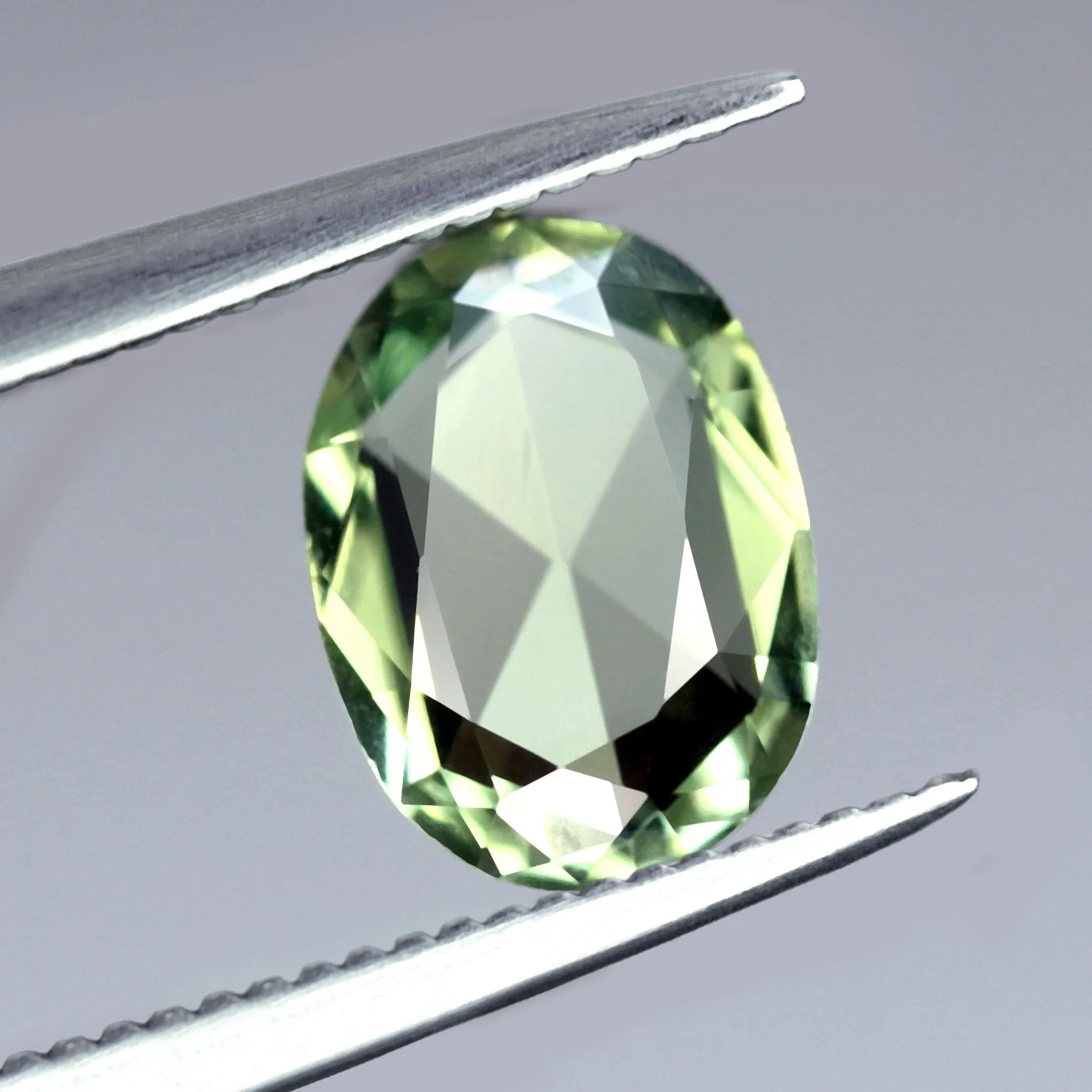0.61ct Certified Natural Green Sapphire