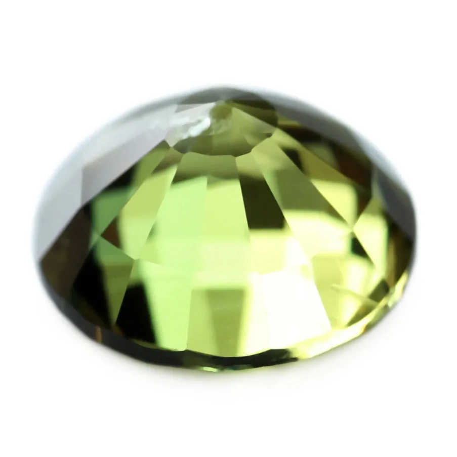 0.61ct Certified Natural Green Sapphire