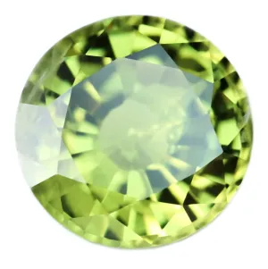 0.61ct Certified Natural Green Sapphire