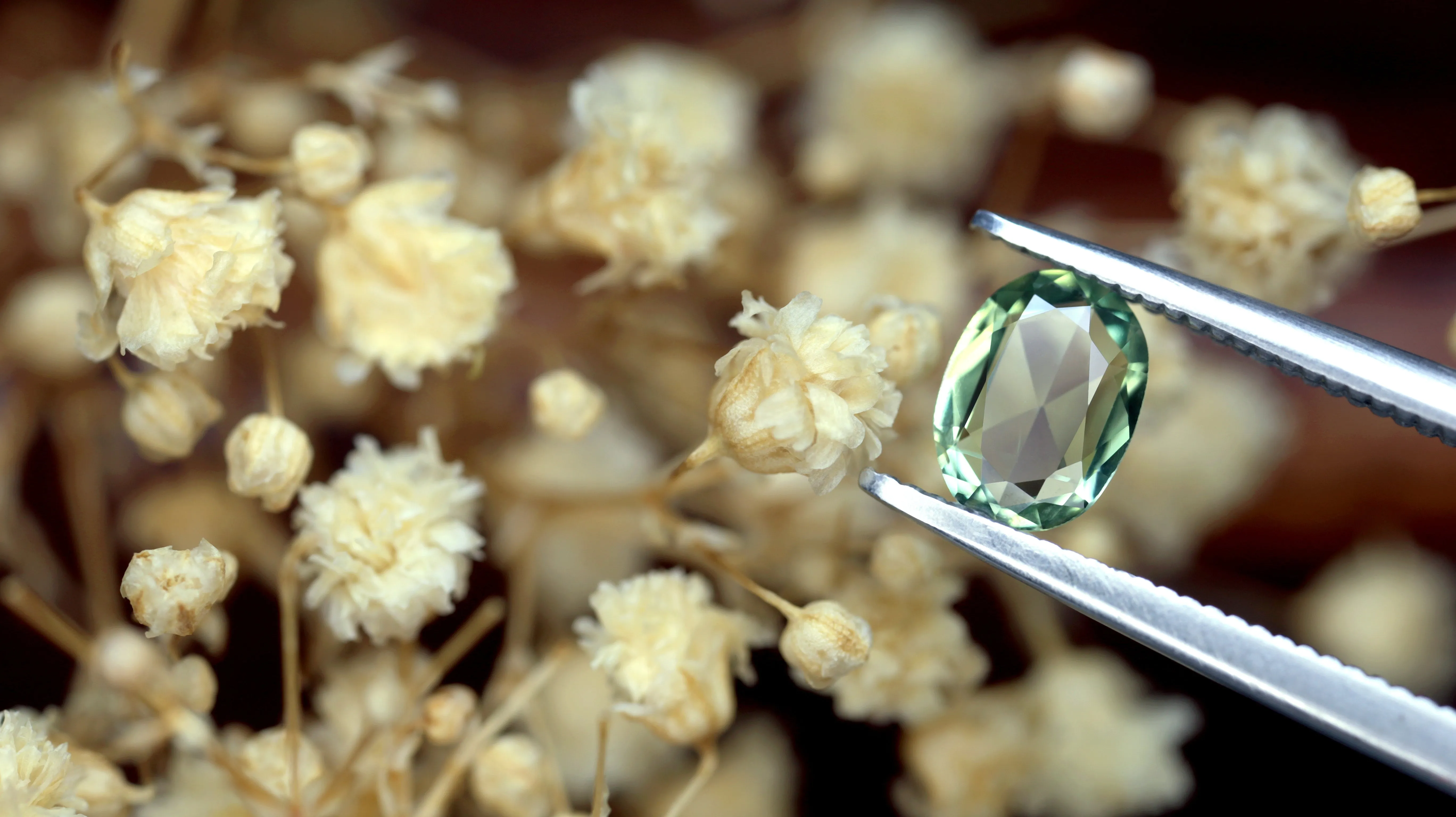 0.61ct Certified Natural Green Sapphire