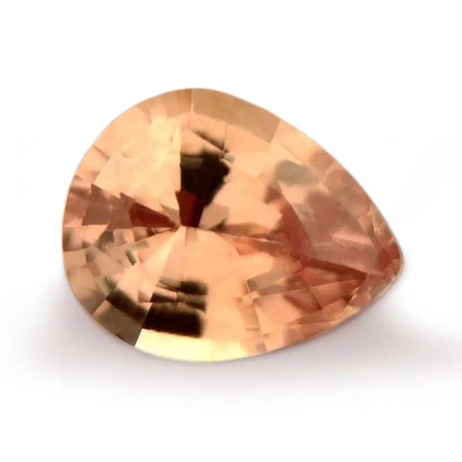 0.61ct Certified Natural Peach Sapphire