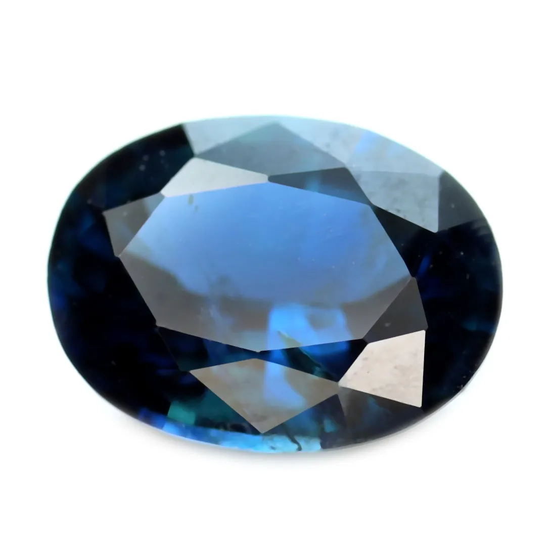 0.61ct Certified Natural Teal Sapphire