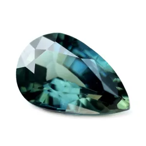 0.61ct Certified Natural Teal Sapphire