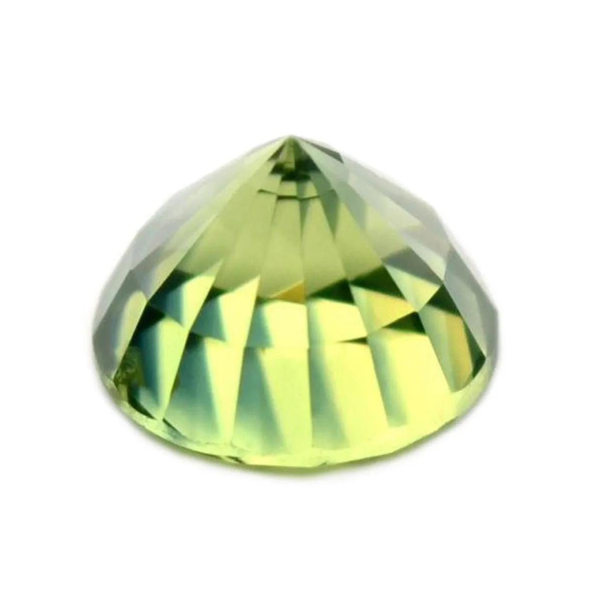0.62ct Certified Natural Green Sapphire