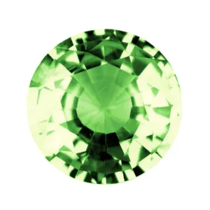 0.62ct Certified Natural Green Sapphire