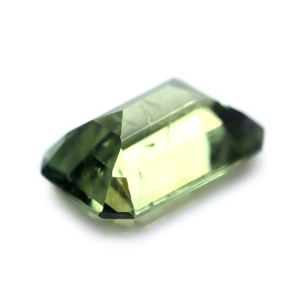 0.62ct Certified Natural Green Sapphire