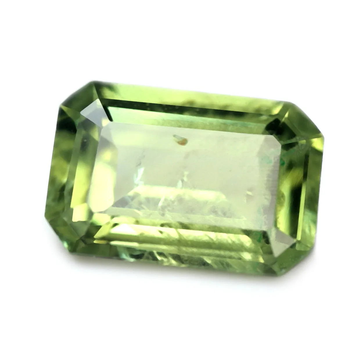 0.62ct Certified Natural Green Sapphire