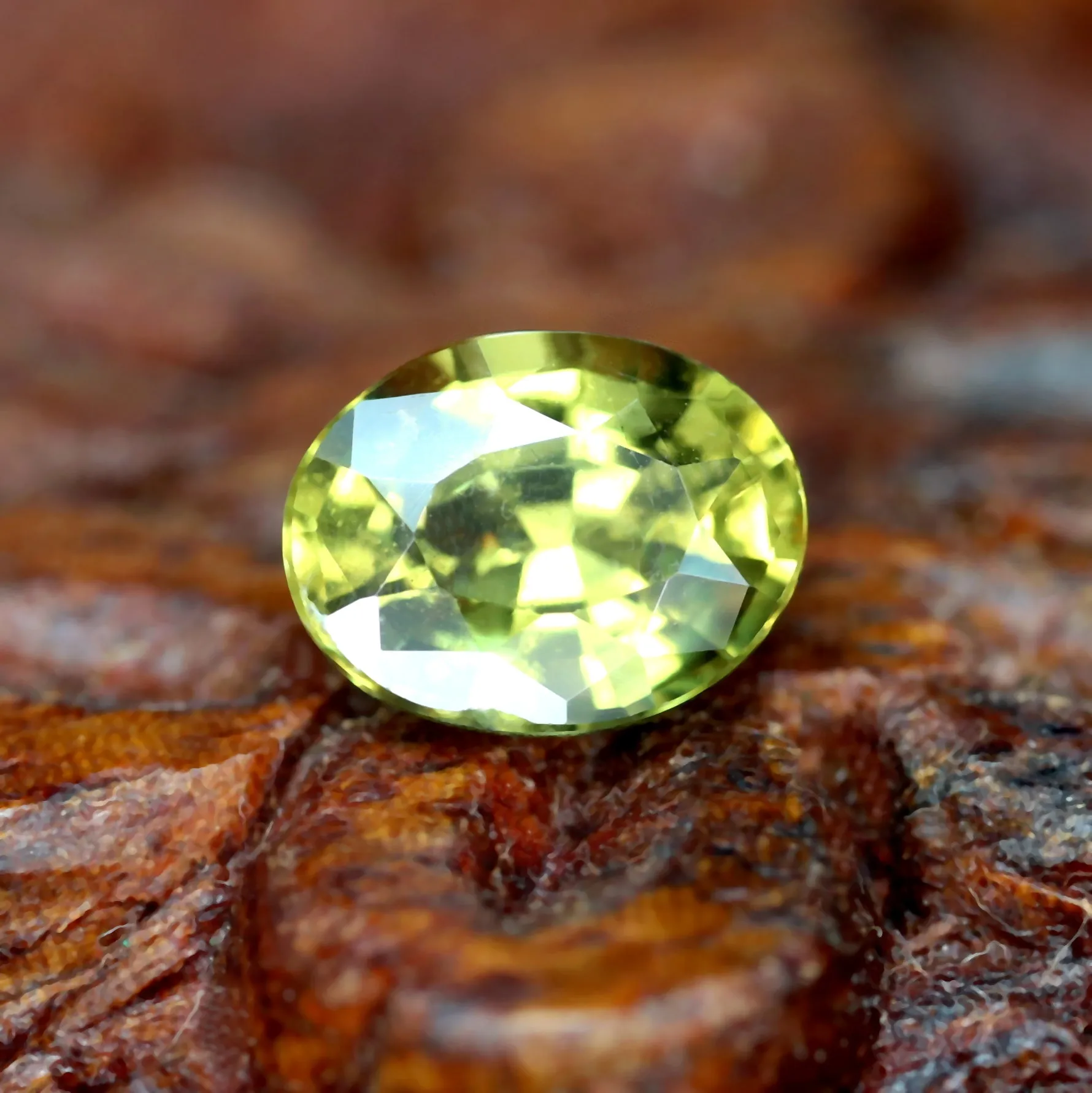 0.62ct Certified Natural Yellow Sapphire