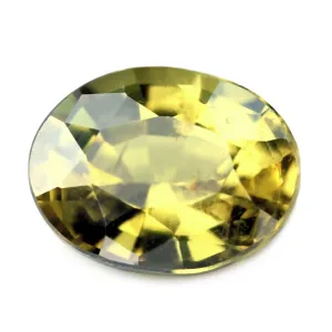 0.62ct Certified Natural Yellow Sapphire