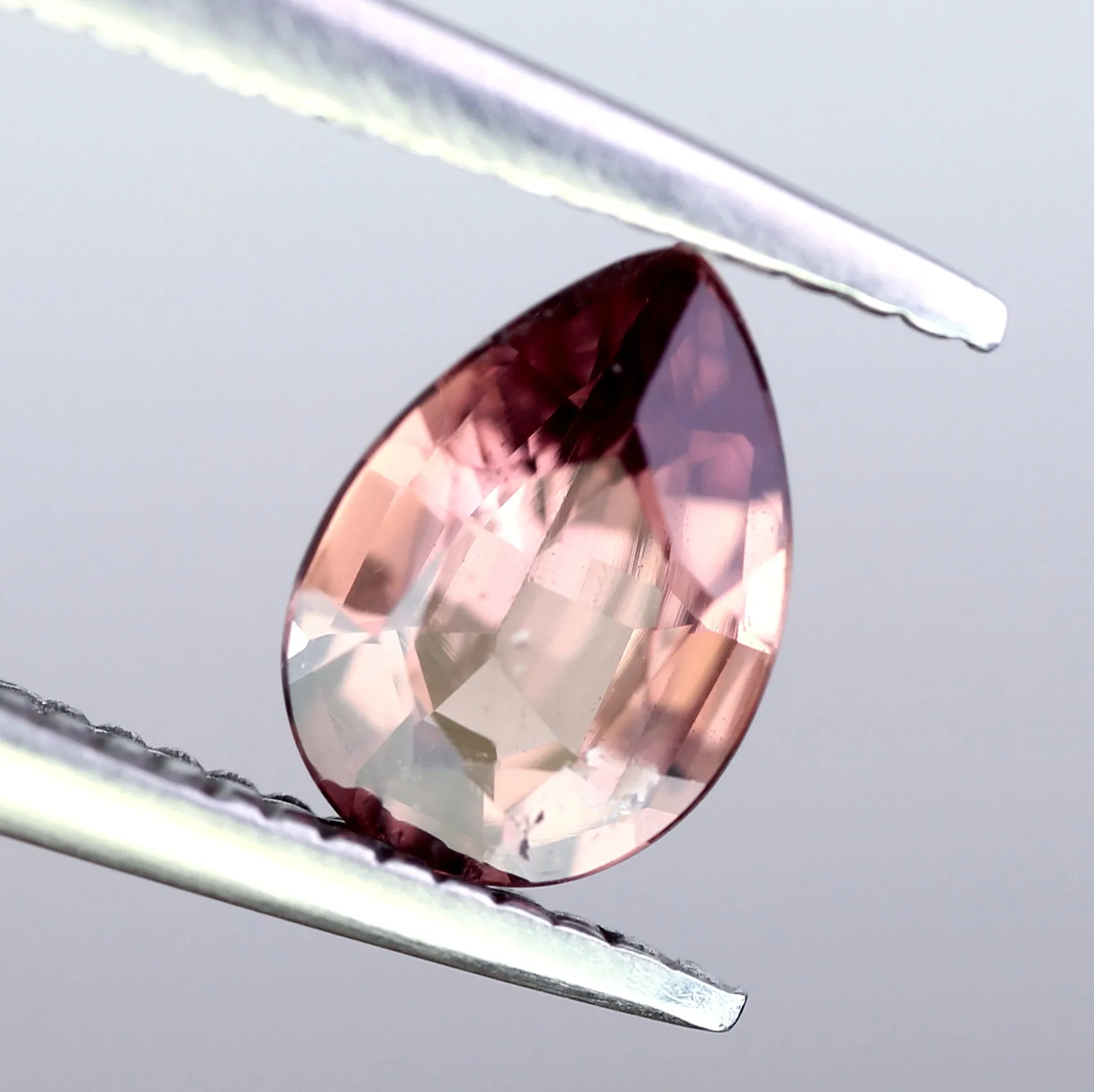 0.63ct Certified Natural Peach Sapphire