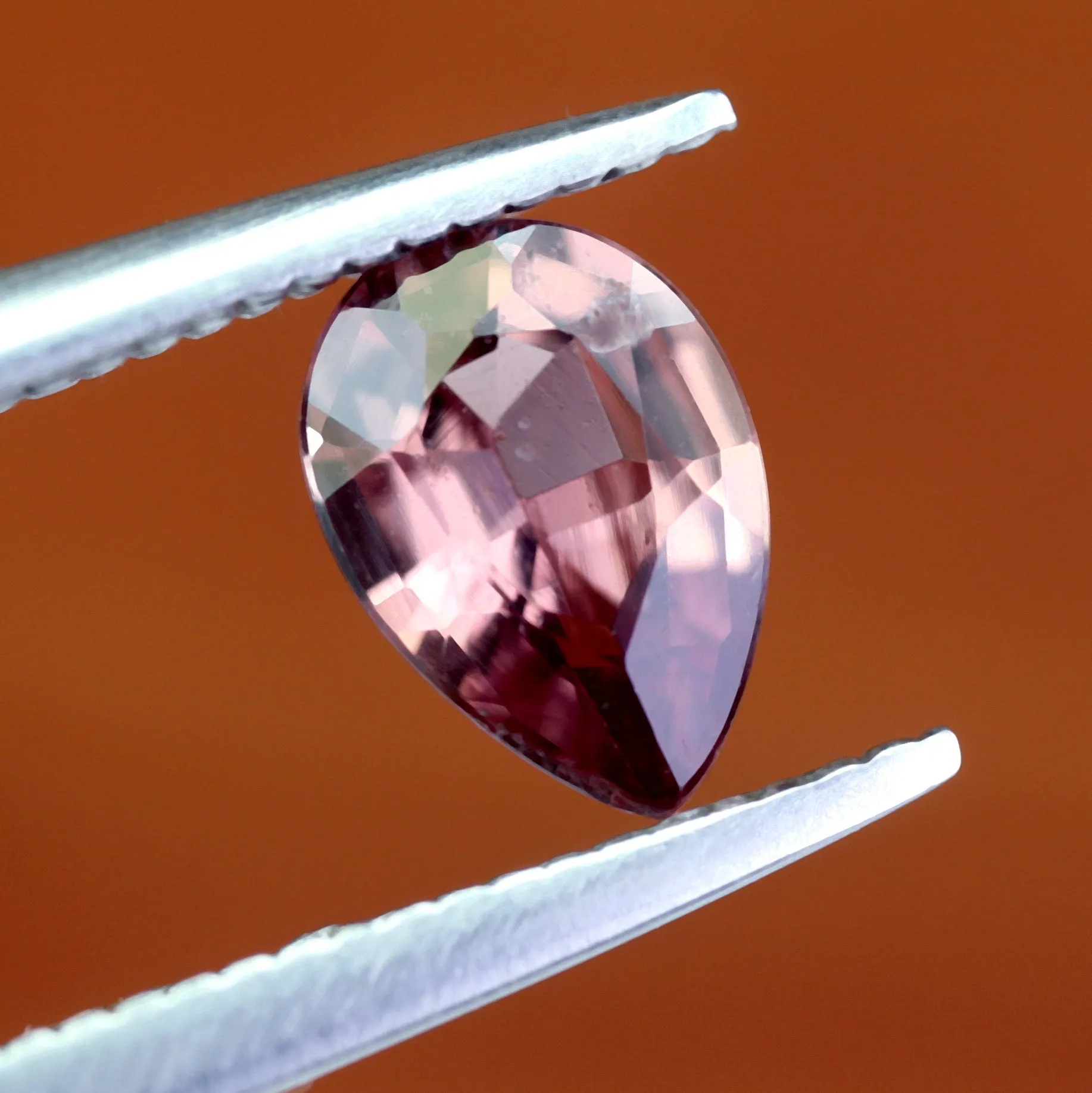 0.63ct Certified Natural Peach Sapphire