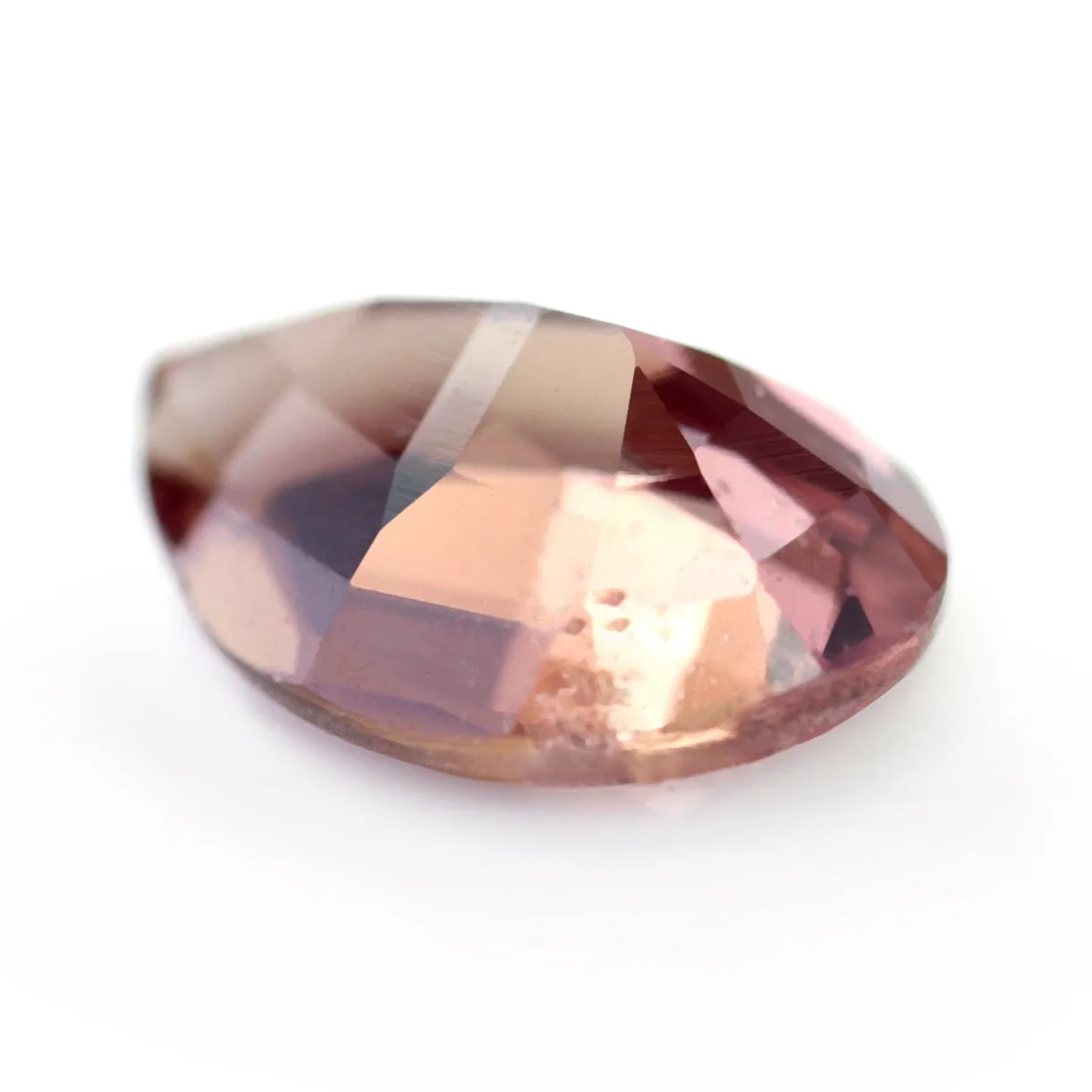 0.63ct Certified Natural Peach Sapphire