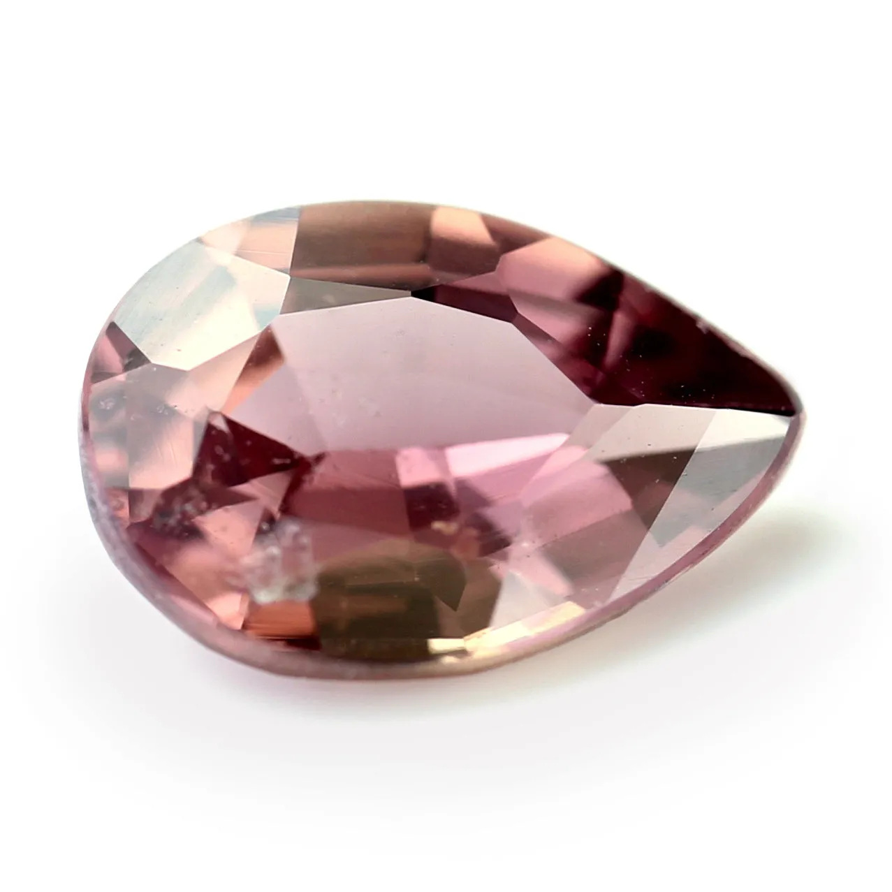 0.63ct Certified Natural Peach Sapphire