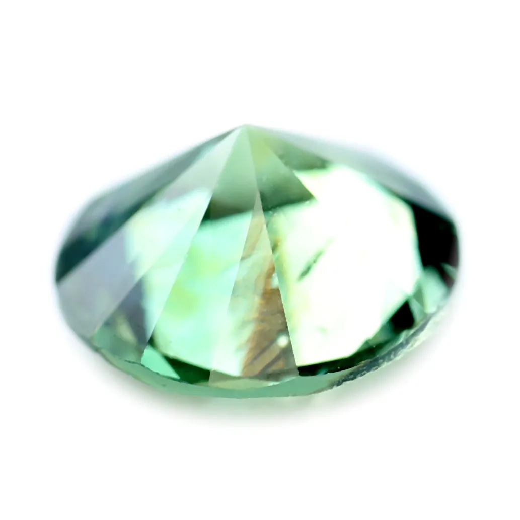 0.63ct Certified Natural Teal Sapphire