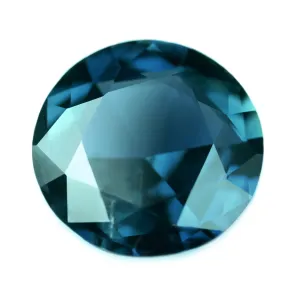 0.63ct Certified Natural Teal Sapphire