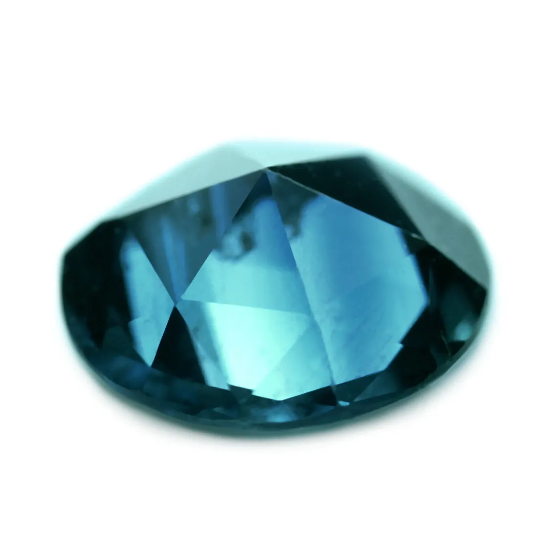 0.63ct Certified Natural Teal Sapphire