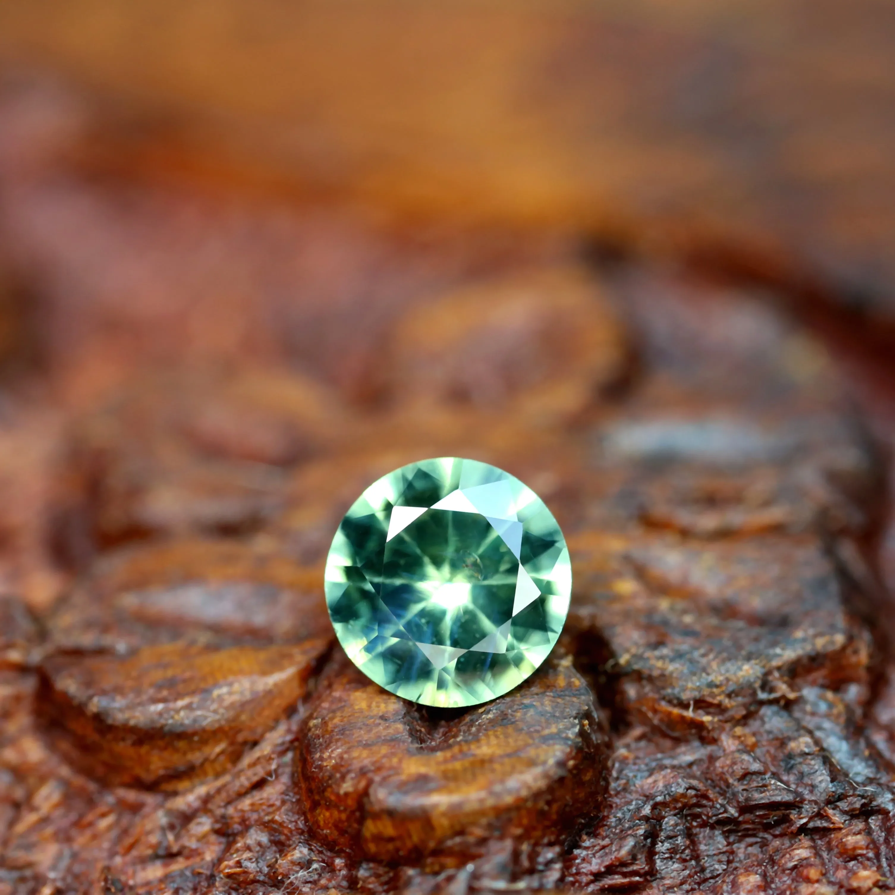 0.63ct Certified Natural Teal Sapphire