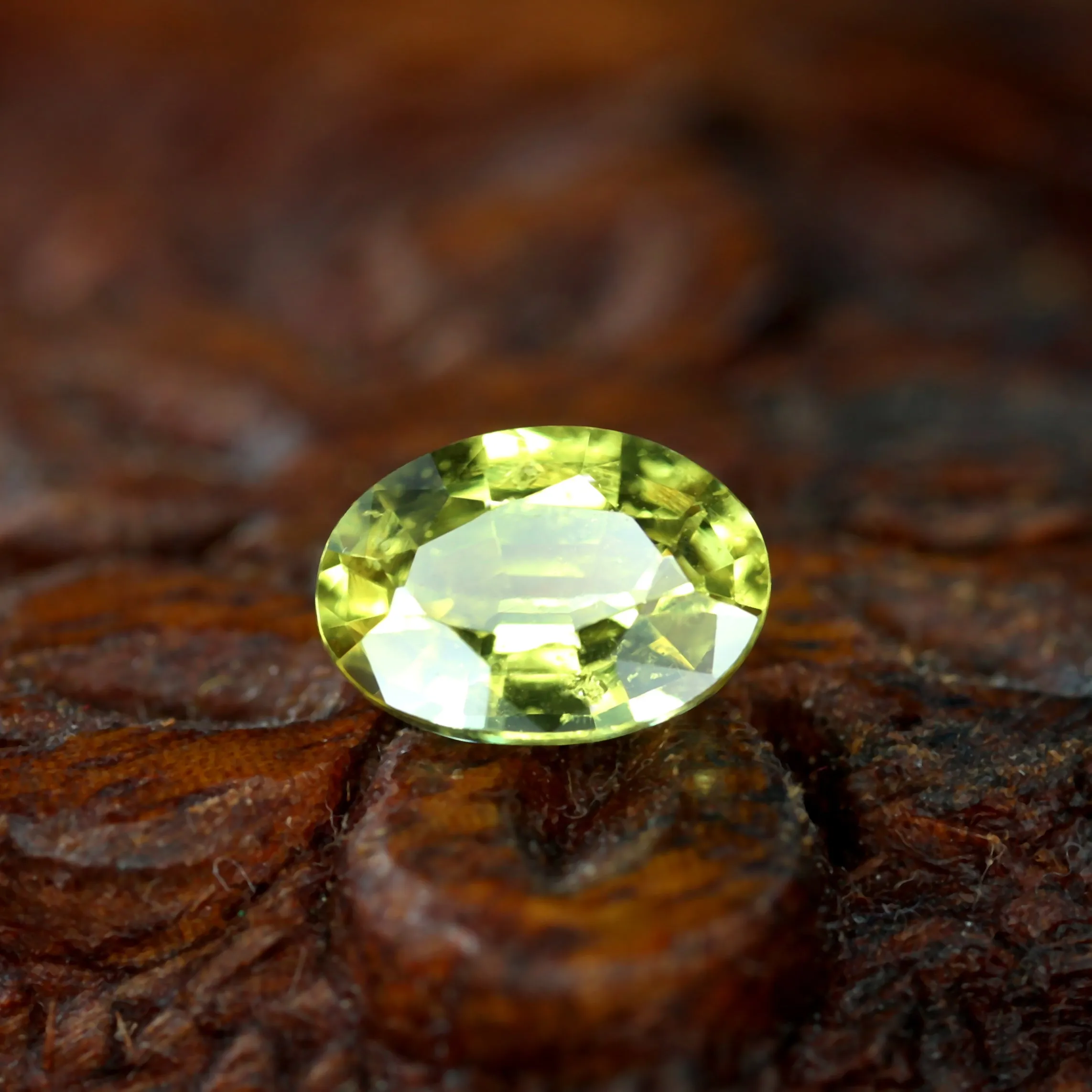 0.63ct Certified Natural Yellow Sapphire