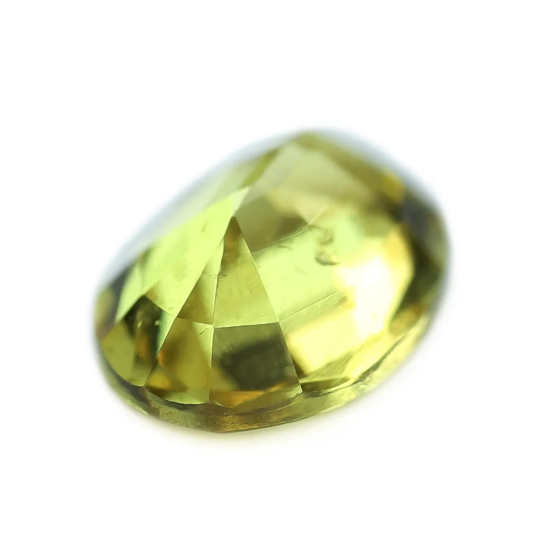 0.63ct Certified Natural Yellow Sapphire
