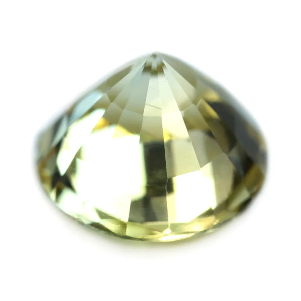 0.63ct Certified Natural Yellow Sapphire