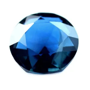 0.64ct Certified Natural Blue Sapphire