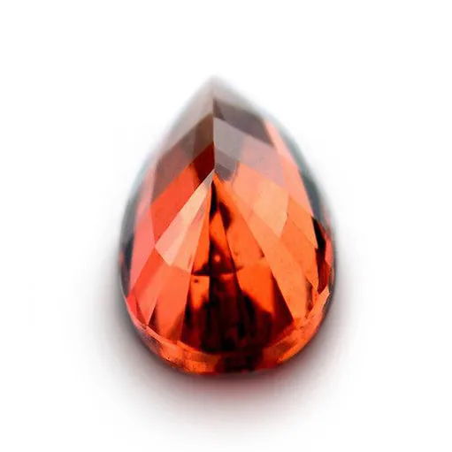 0.64ct Certified Natural Orange Sapphire