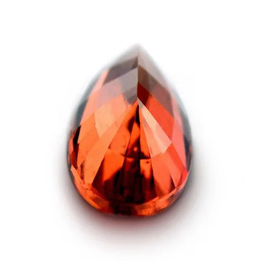 0.64ct Certified Natural Orange Sapphire
