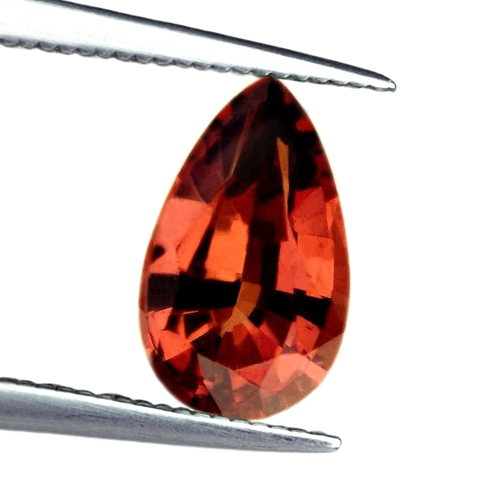 0.64ct Certified Natural Orange Sapphire