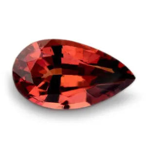 0.64ct Certified Natural Orange Sapphire