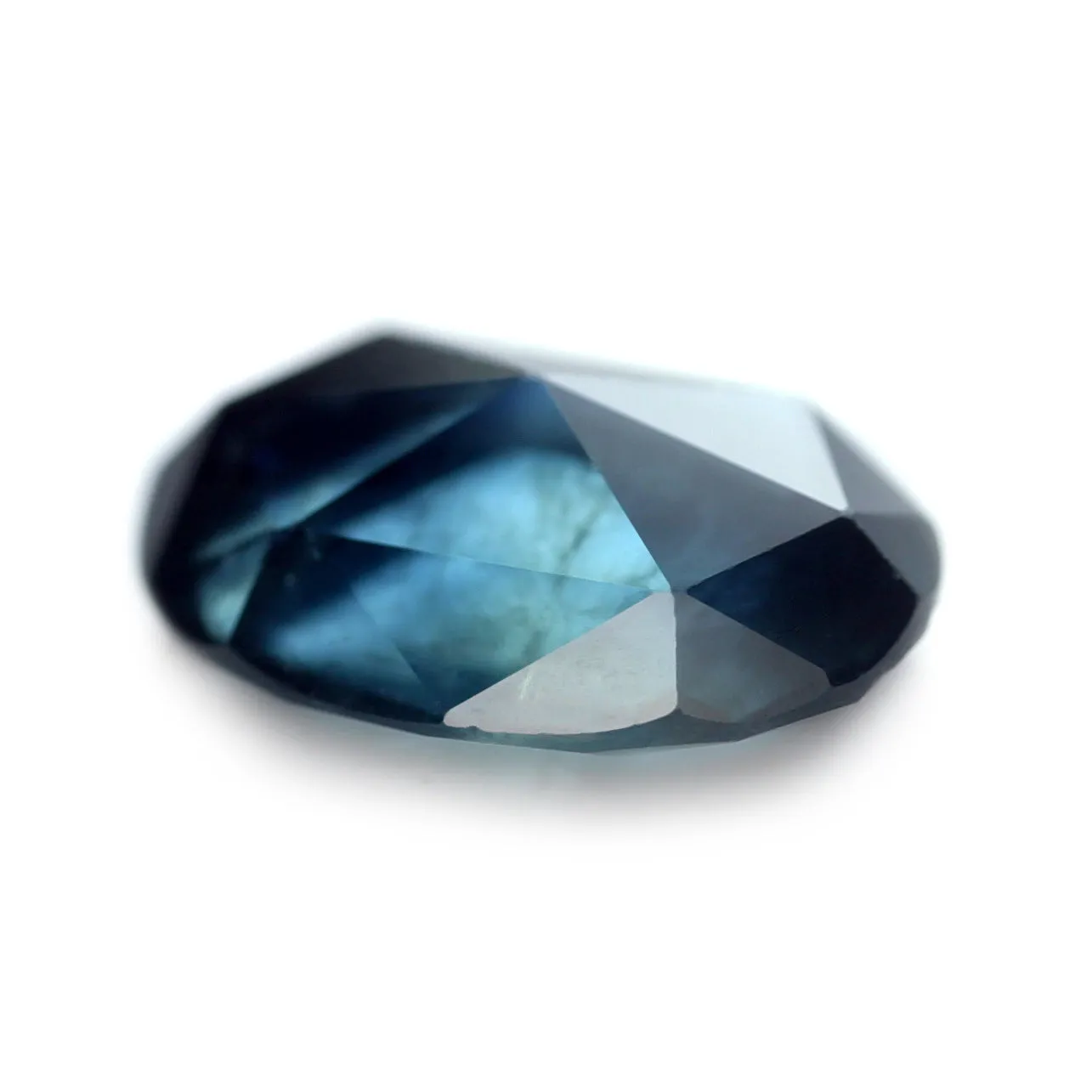 0.64ct Certified Natural Teal Sapphire