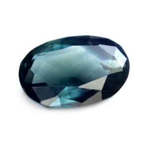 0.64ct Certified Natural Teal Sapphire
