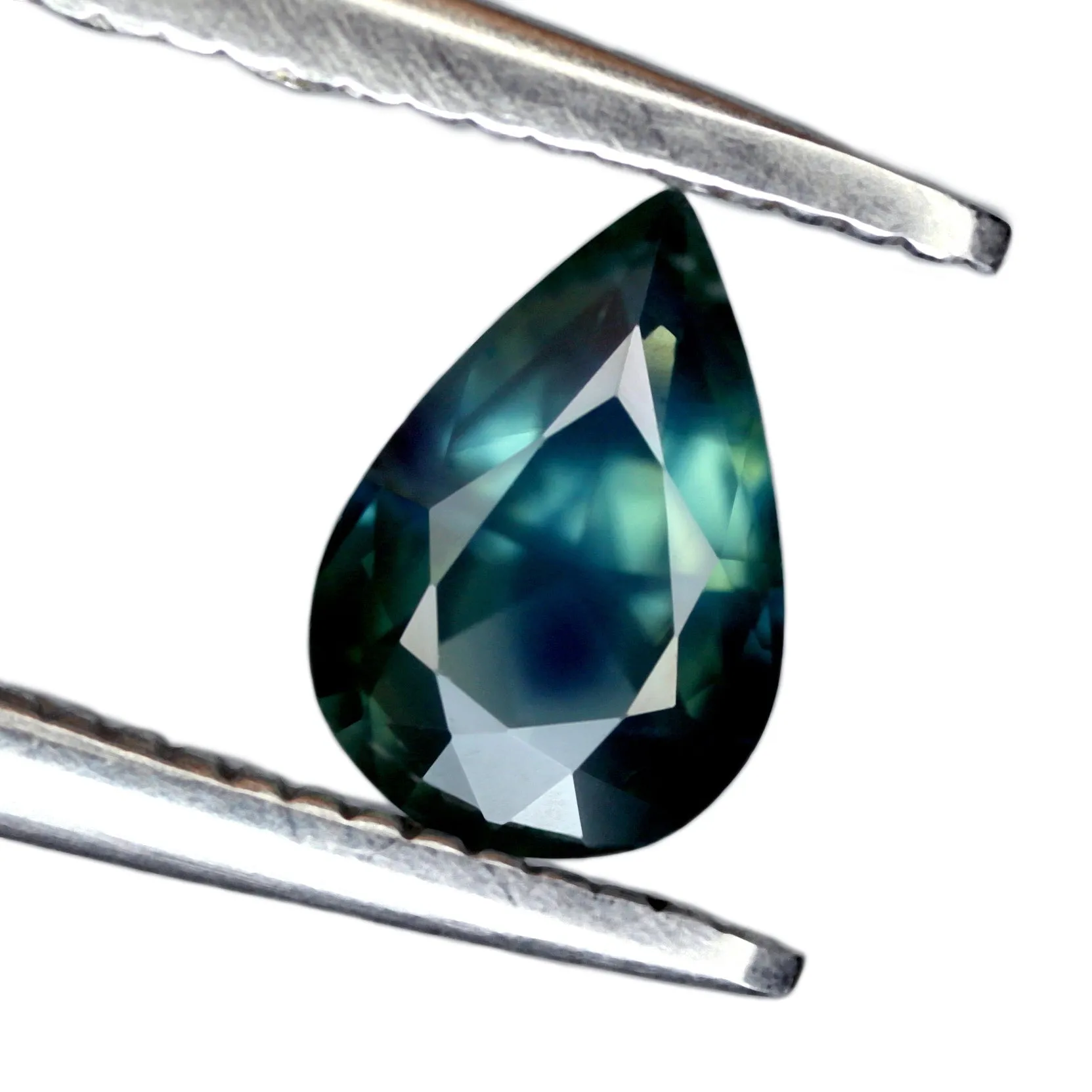 0.64ct Certified Natural Teal Sapphire