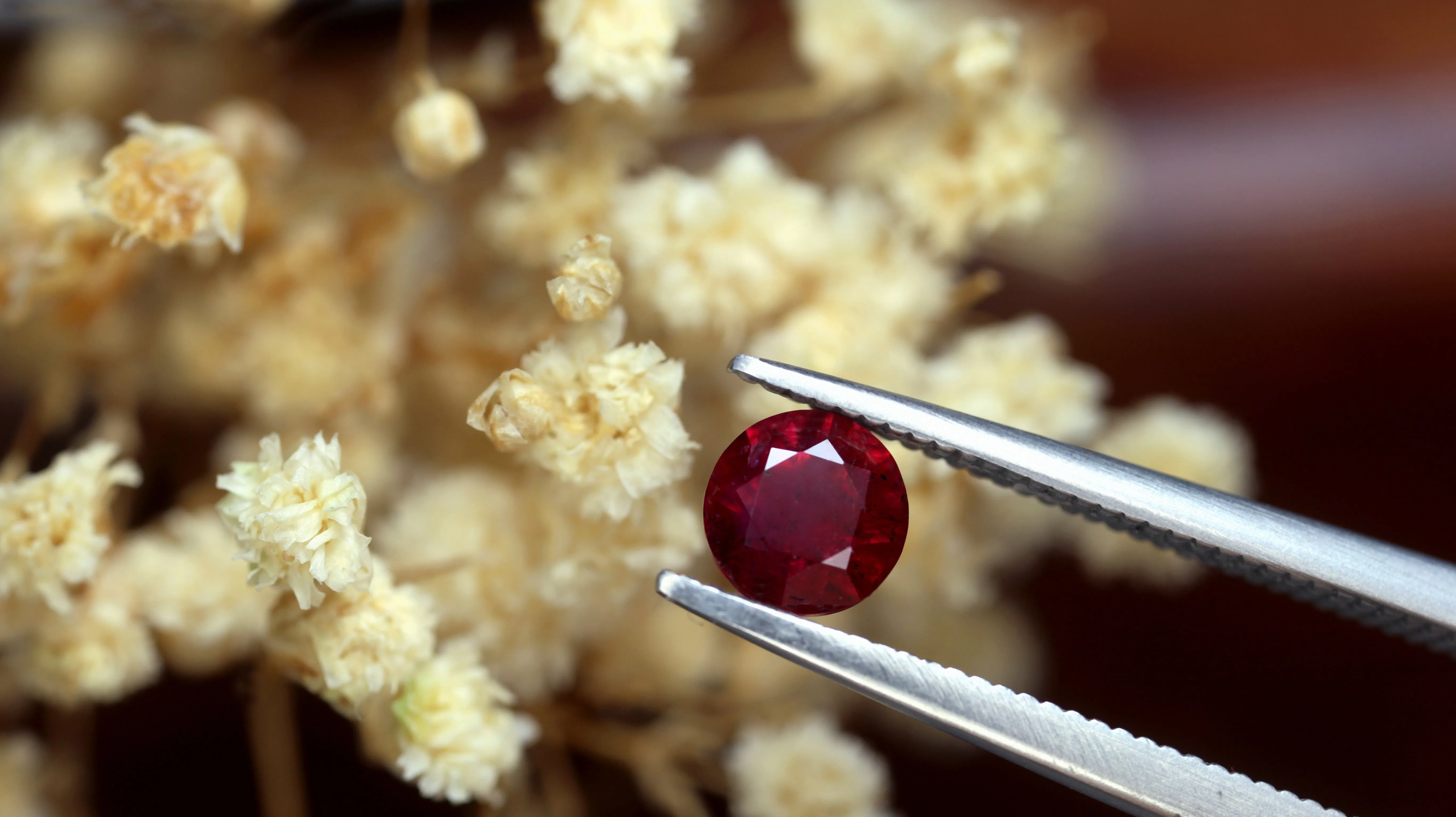 0.65ct Certified Natural Red Color Ruby