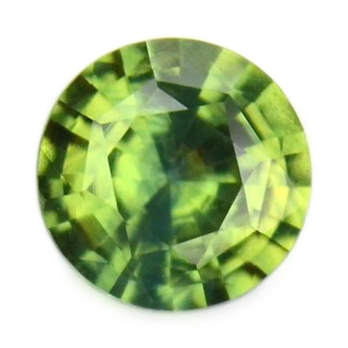0.66ct Certified Natural Green Sapphire
