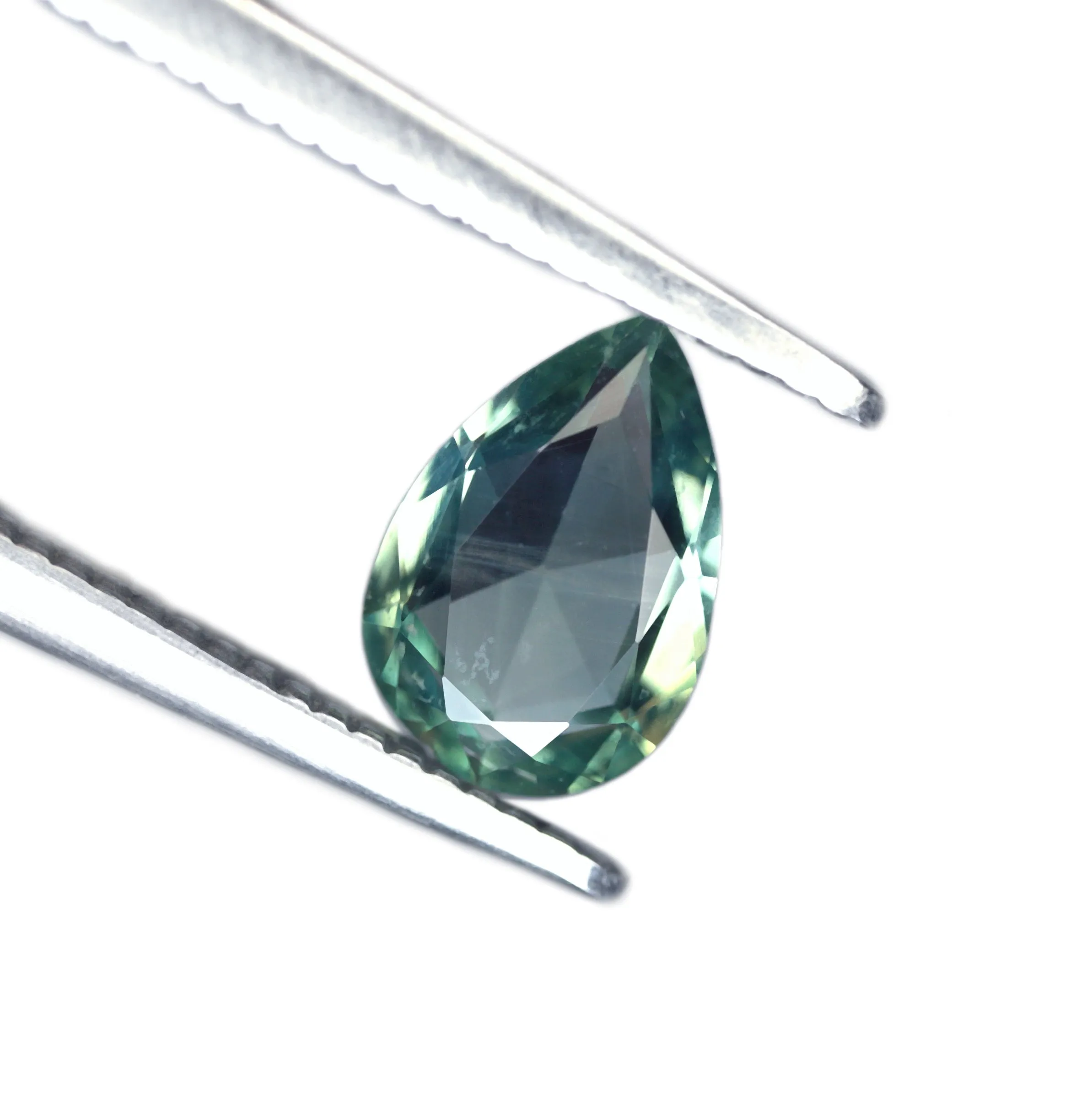 0.66ct Certified Natural Teal Sapphire