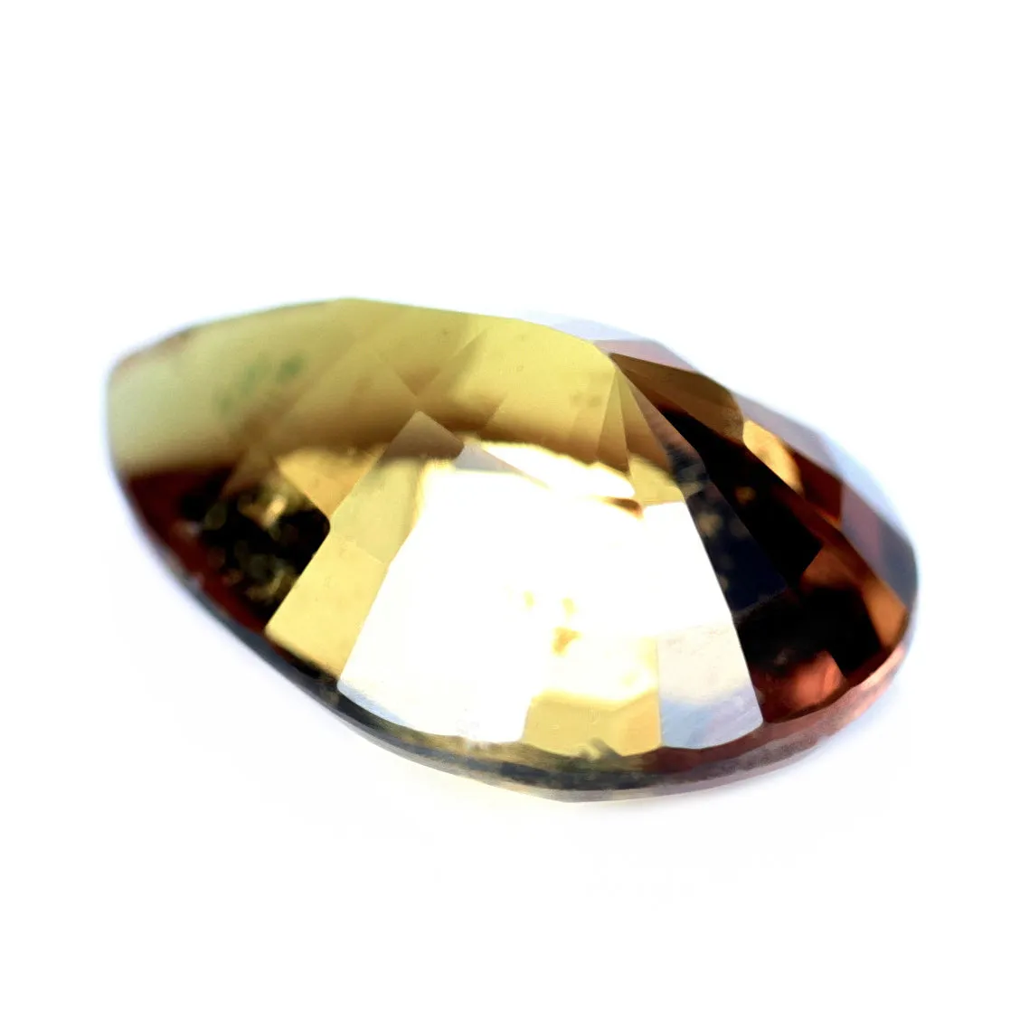 0.68ct Certified Natural Champagne Sapphire