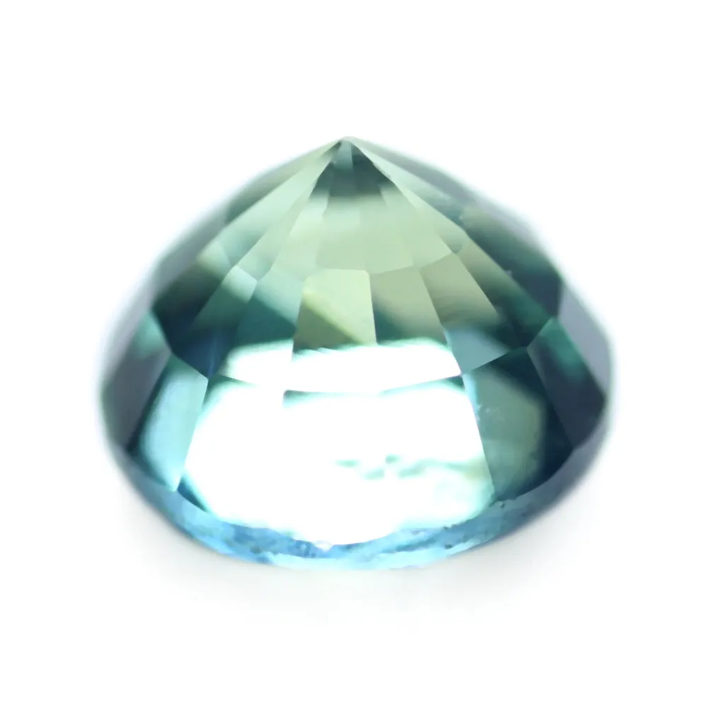 0.68ct Certified Natural Green Sapphire