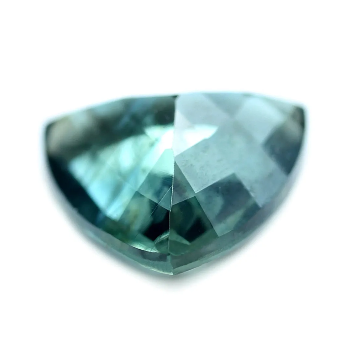 0.71ct Certified Natural Teal Sapphire
