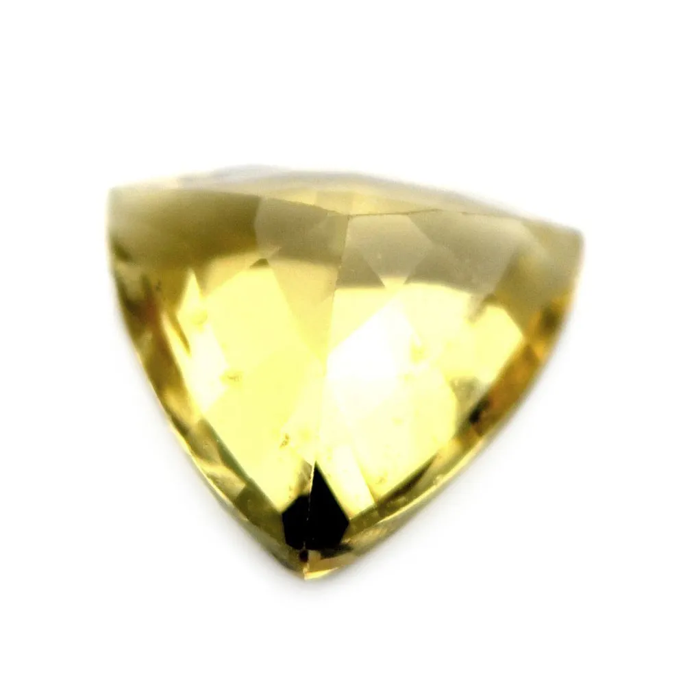 0.71ct Certified Natural Yellow Sapphire
