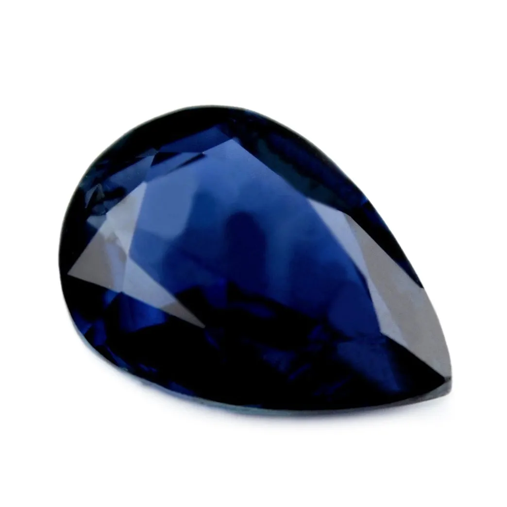 0.72 ct Certified Natural Blue Sapphire