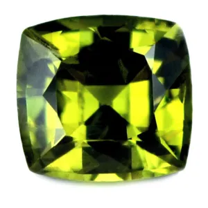 0.72ct Certified Natural Green Sapphire