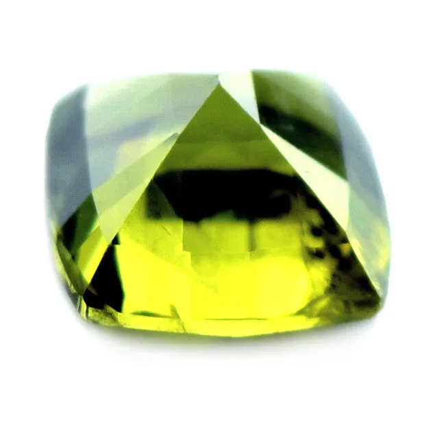0.72ct Certified Natural Green Sapphire